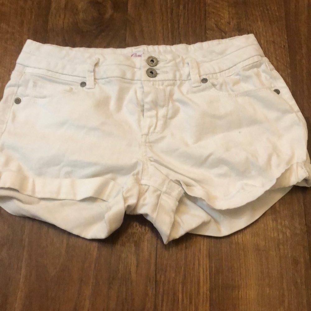 White shorts